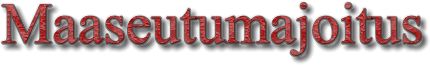 Maaseutumajoitus